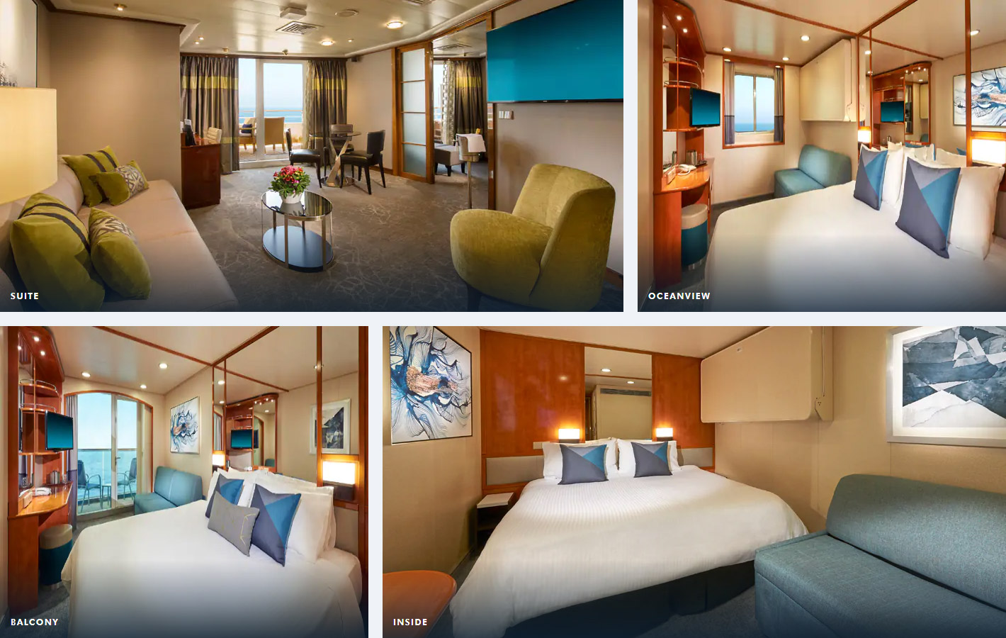 Staterooms & Accommodation
