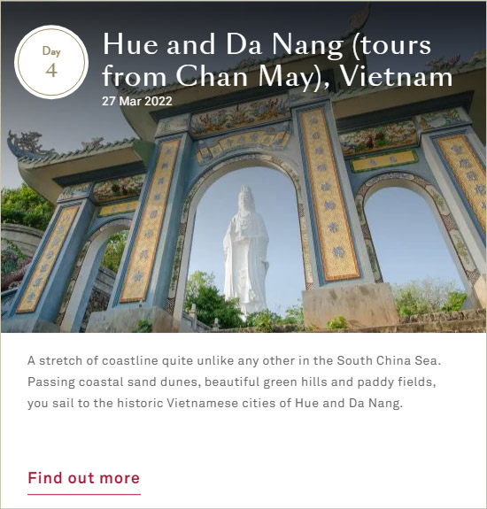 Hue and Da Nang (tours from Chan May), Vietnam