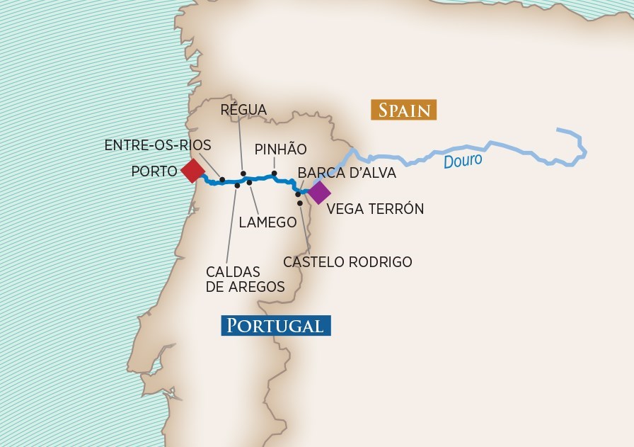 Enticingdouro Port Port Map