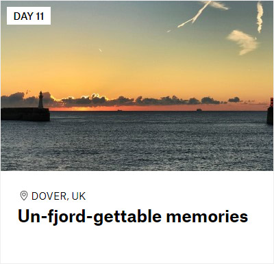 Un-fjord-gettable memories