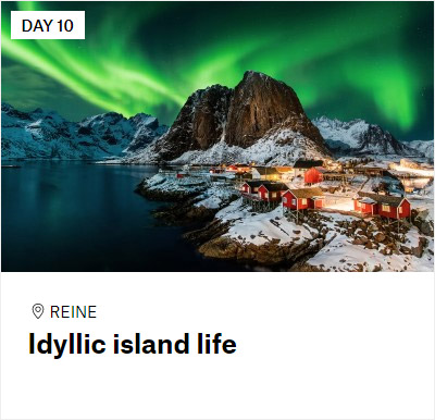 Idyllic island life