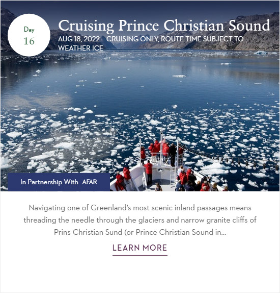 Cruising Prince Christian Sound