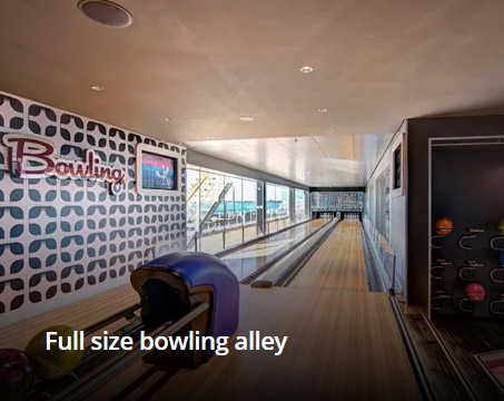 Full Size Bowling Alley