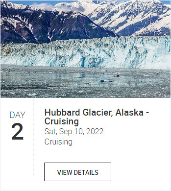 Hubbard Glacier, Alaska - Cruising