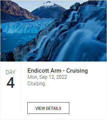 Endicott Arm - Cruising
